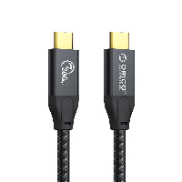 Orico кабел Cable USB 3.2 Gen2x2 - Type-C to Type-C PD100W 20Gbps 1.0m Black - CM32-10-BK