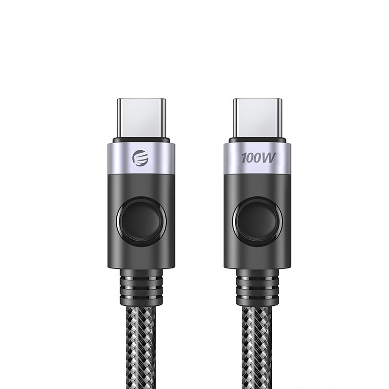 Orico кабел Cable USB C-to-C PD 100W Charging 1.5m Black - C2CZ-BK-15