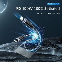 Orico кабел Cable USB C-to-C PD 100W Charging 1.0m Black - C2CZ-BK-10