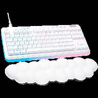Геймърска клавиатура Logitech G713 TKL Mechanical Gaming GX Linear RGB White - 920-010678