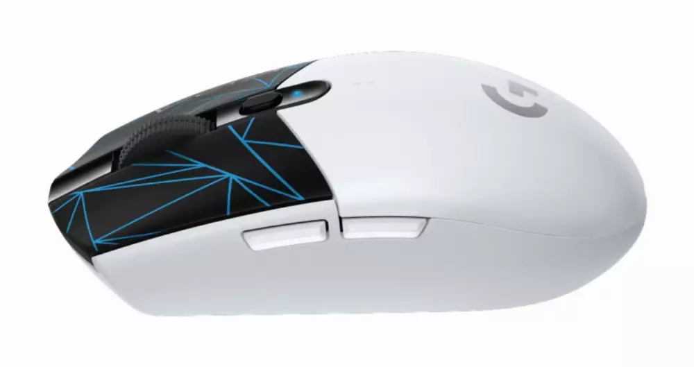 Безжична геймърска мишка Logitech G305 Lightspeed KDA White - 910-006053