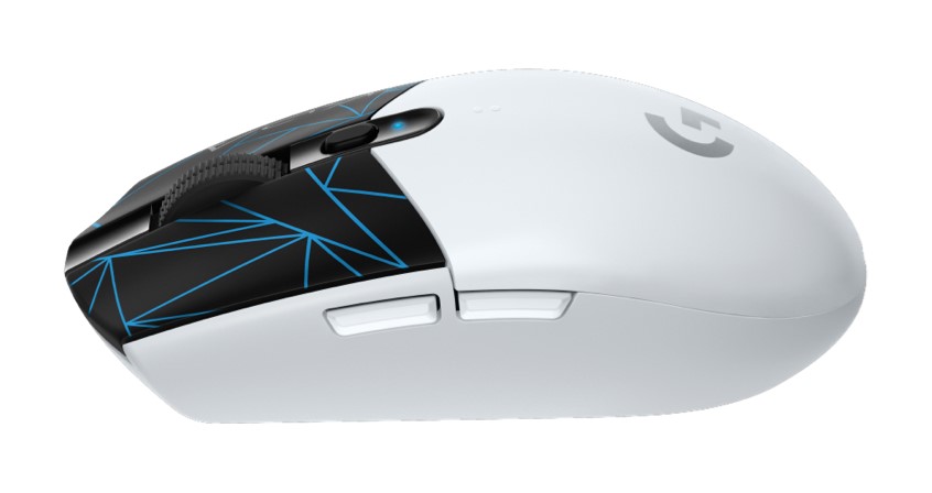 Безжична геймърска мишка Logitech G305 Lightspeed KDA White - 910-006053