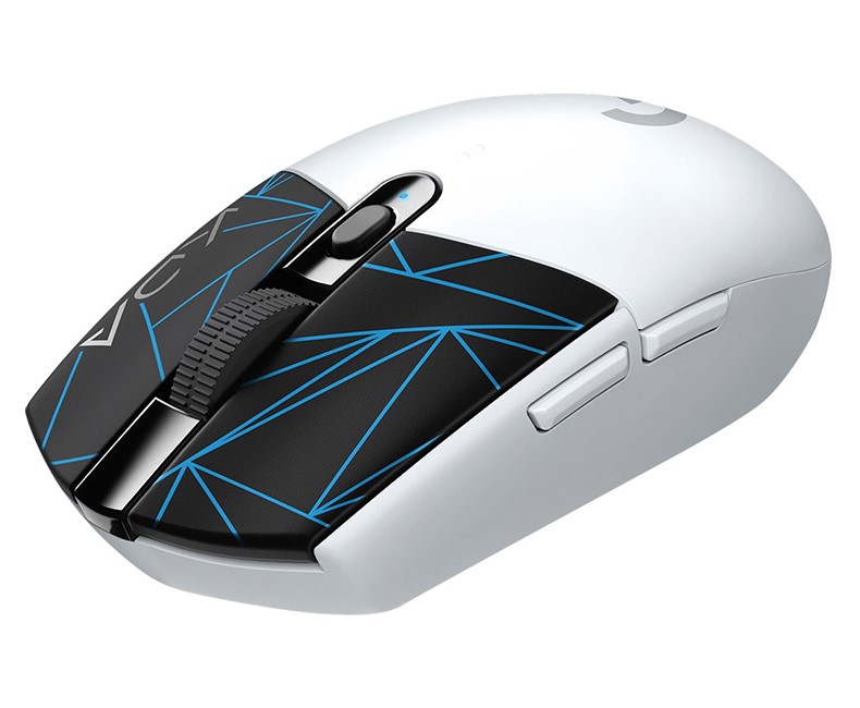 Безжична геймърска мишка Logitech G305 Lightspeed KDA White - 910-006053