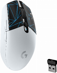 Безжична геймърска мишка Logitech G305 Lightspeed KDA White - 910-006053