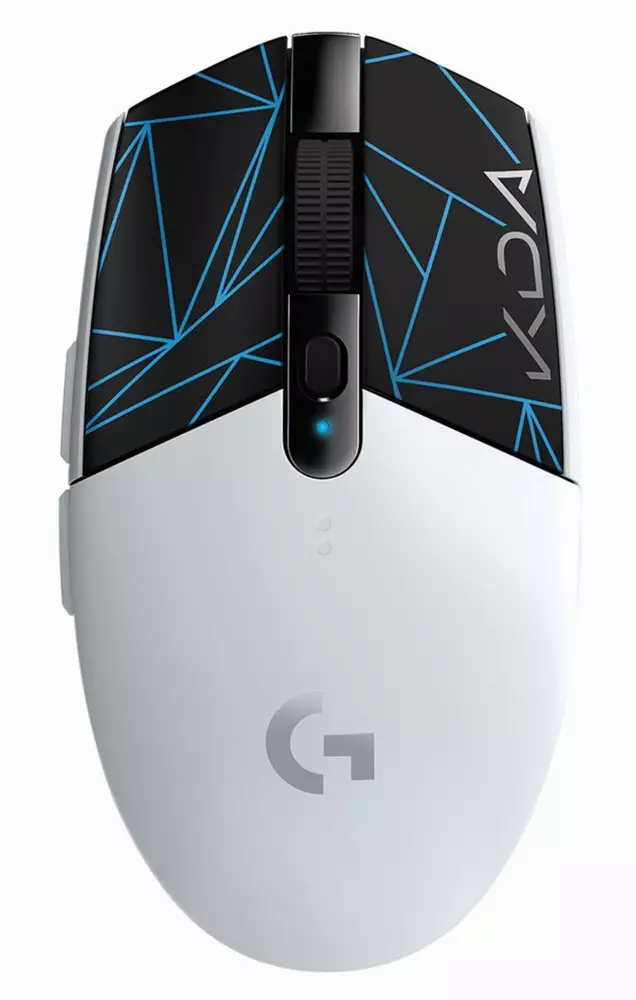 Безжична геймърска мишка Logitech G305 Lightspeed KDA White - 910-006053