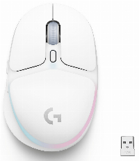 Безжична геймърска мишка Logitech G705 Wireless Gaming Mouse White - 910-006367