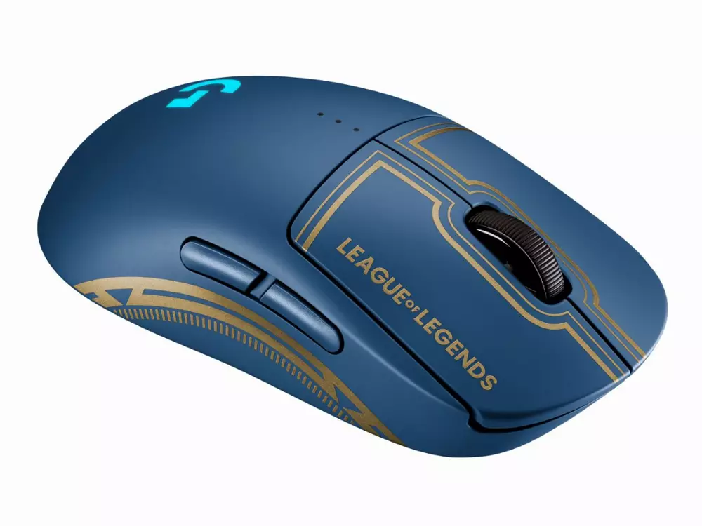Геймърска мишка Logitech G PRO Wireless Gaming Mouse League of Legends Edition - 910-006451