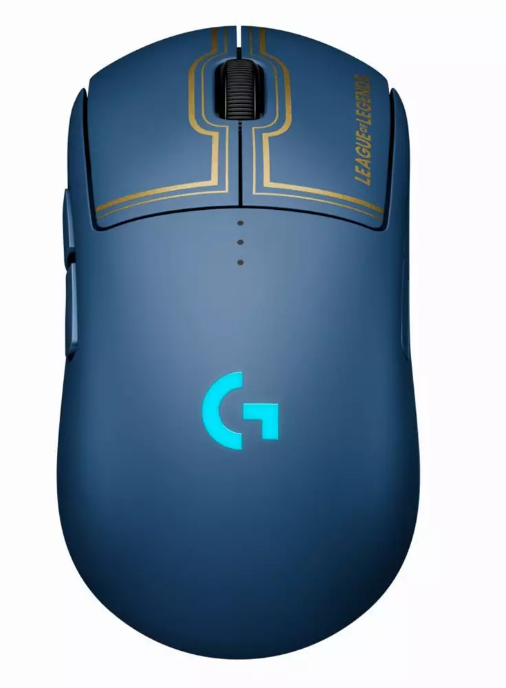 Геймърска мишка Logitech G PRO Wireless Gaming Mouse League of Legends Edition - 910-006451