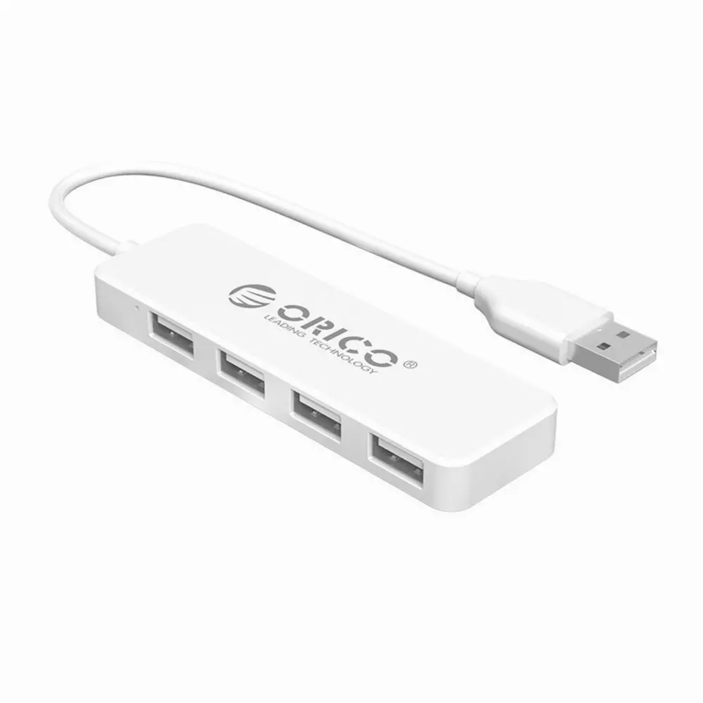 Orico хъб USB2.0 HUB 4 port White - FL01-WH