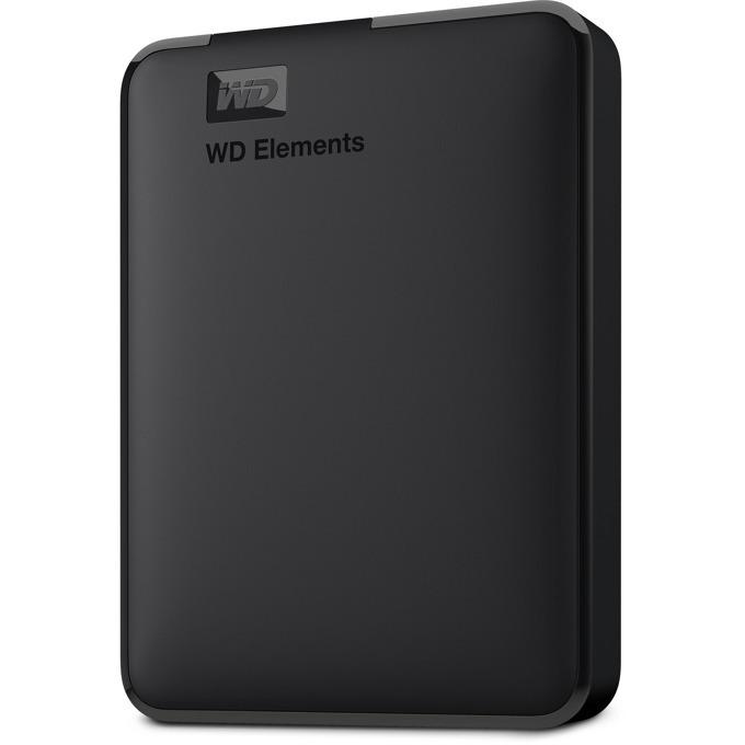 Disco duro externo WD Elements Portable 4TB 2.5" USB 3.0 Black - WDBU6Y0040BBK-WESN