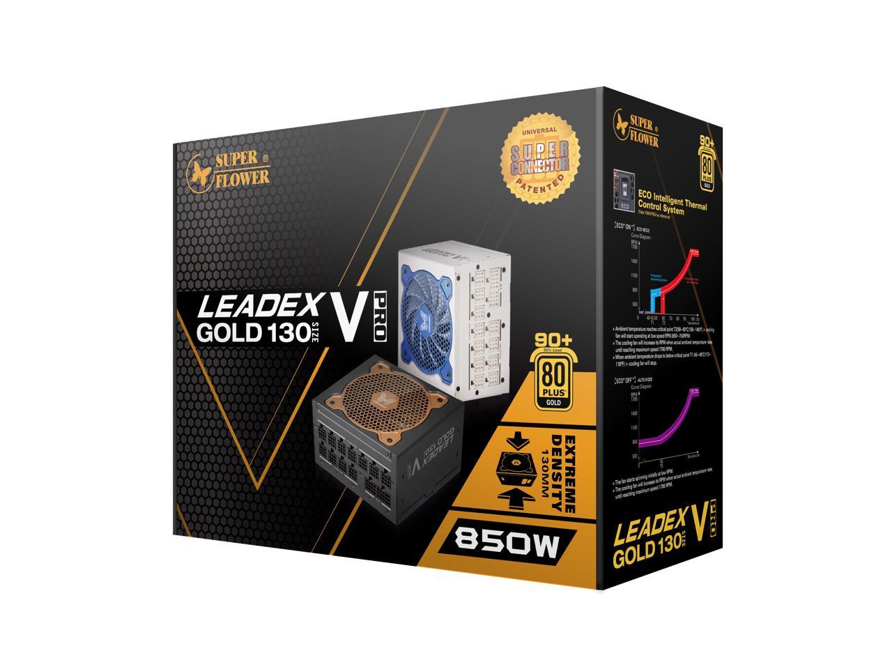 Захранване Super Flower Leadex V Gold Pro 850W PSU - SF-850F14TG