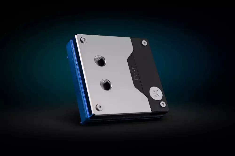 Воден блок за процесор EK-Quantum Delta&sup2; TEC D-RGB - Full Nickel LGA1700