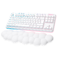Геймърска клавиатура Logitech G715 Wireless TKL Gaming Keyboard GX Linear White - 920-010692