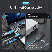 Външна кутия Orico HM2-G2-BK Storage Case M.2 NVMe M-key 10Gbps USB 3.1 Type-C