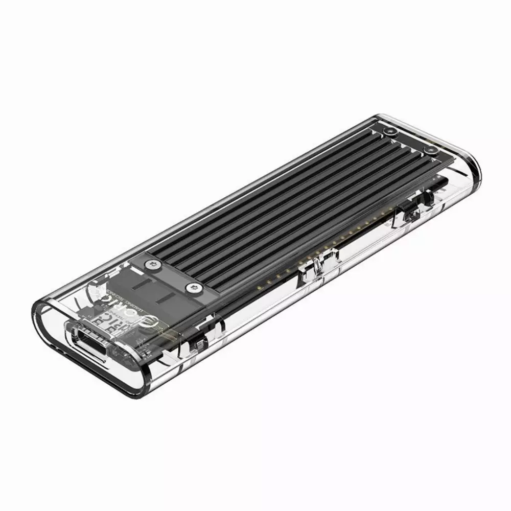 Външна кутия Orico TCM2-C3-BK Storage Case M.2 NVMe M-key USB 3.1 Type-C
