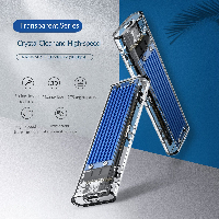 Външна кутия Orico TCM2-C3-BK Storage Case M.2 NVMe M-key USB 3.1 Type-C