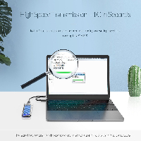 Външна кутия Orico TCM2-C3-BK Storage Case M.2 NVMe M-key USB 3.1 Type-C