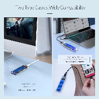 Външна кутия Orico TCM2-C3-BK Storage Case M.2 NVMe M-key USB 3.1 Type-C