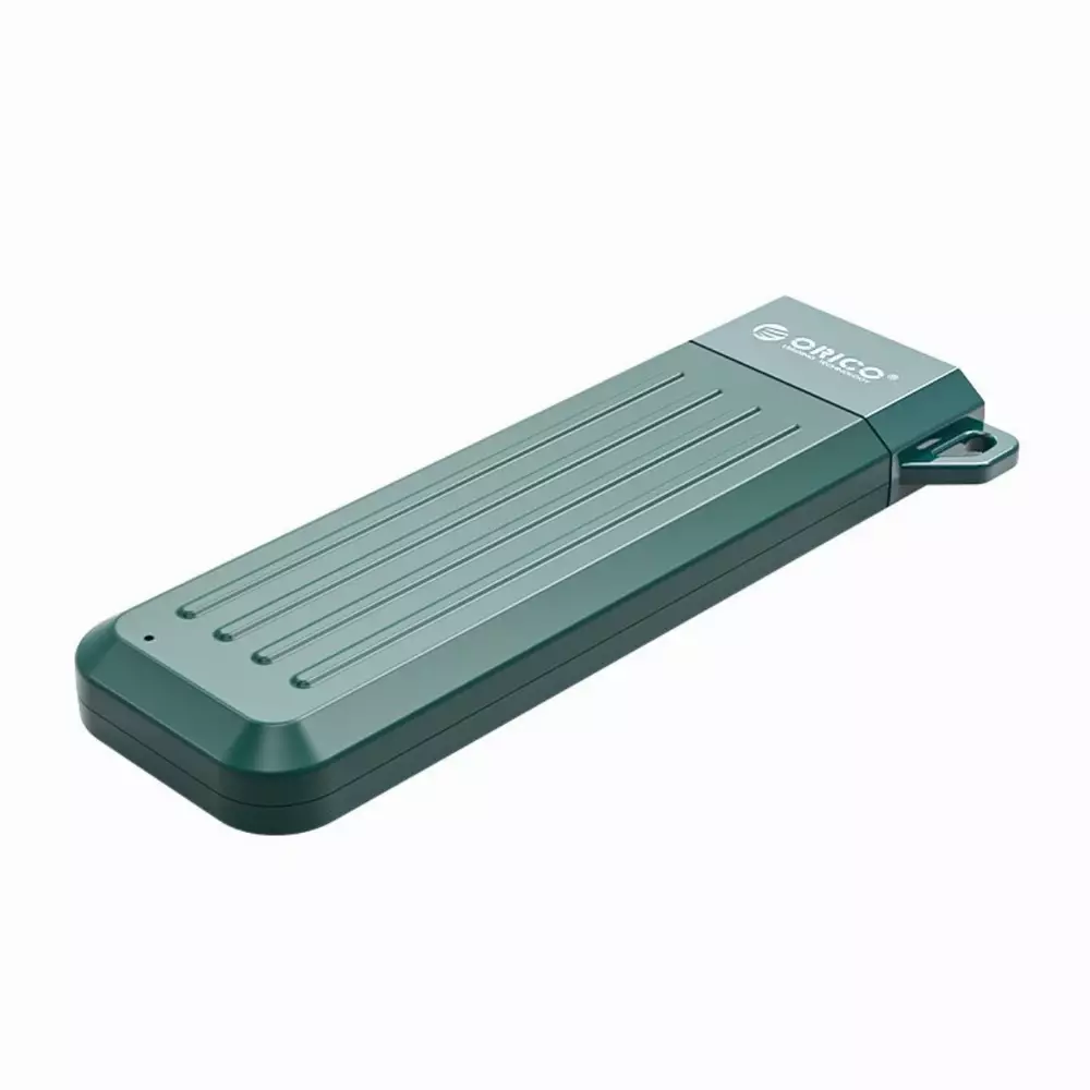 Външна кутия Orico MM2C3-G2-GR Storage Case M.2 NVMe M-key 10 Gbps Dark Green