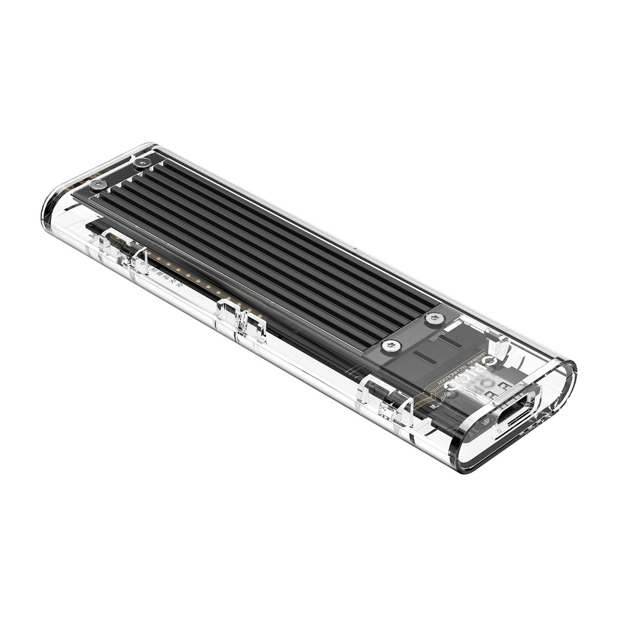 Външна кутия Orico TCM2F-C3-BK Storage Case M.2 SATA B-key 5 Gbps Black