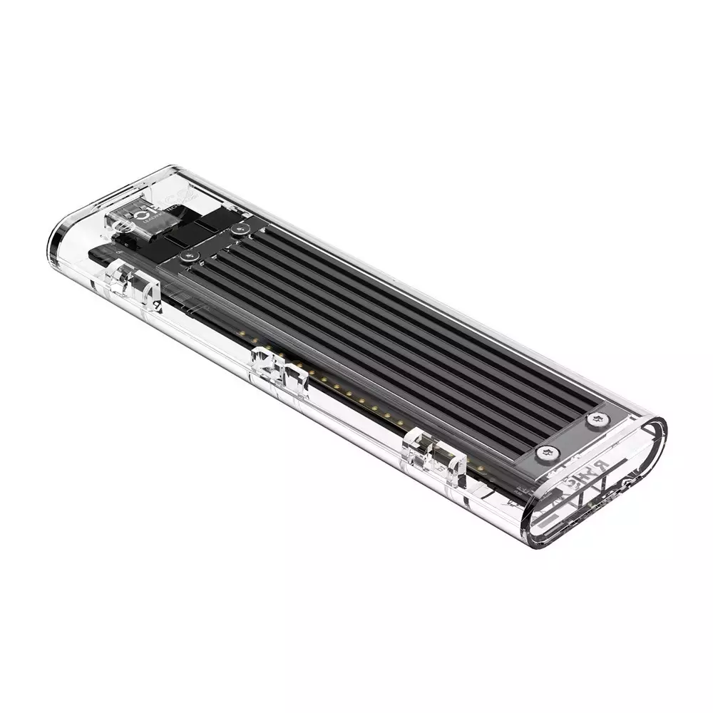 Външна кутия Orico TCM2F-C3-BK Storage Case M.2 SATA B-key 5 Gbps Black