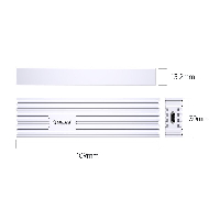 Външна кутия Orico FV35C3-G2-SV Storage Case M.2 NVMe M-key 10 Gbps Aluminum Heatsink Silver