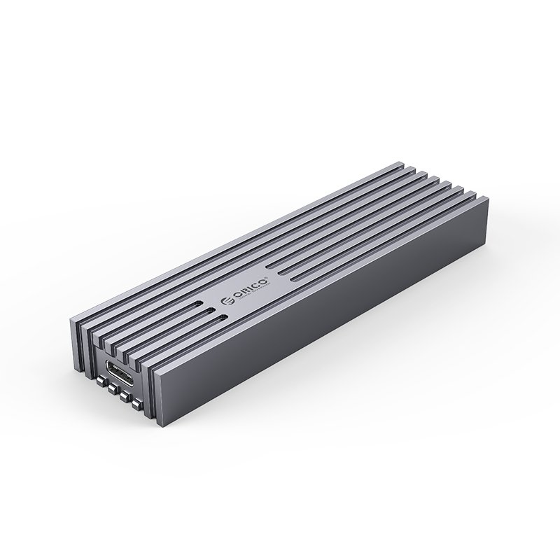 Външна кутия Orico FV35C3-G2-GY Storage Case M.2 NVMe M-key 10 Gbps Aluminum Heatsink Gray