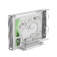 Външна кутия Orico 2159U3-CR Storage Case 2.5" USB 3.0 with Stand transparent