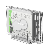 Външна кутия Orico 2159U3-CR Storage Case 2.5" USB 3.0 with Stand transparent