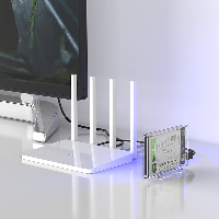 Външна кутия Orico 2159U3-CR Storage Case 2.5" USB 3.0 with Stand transparent