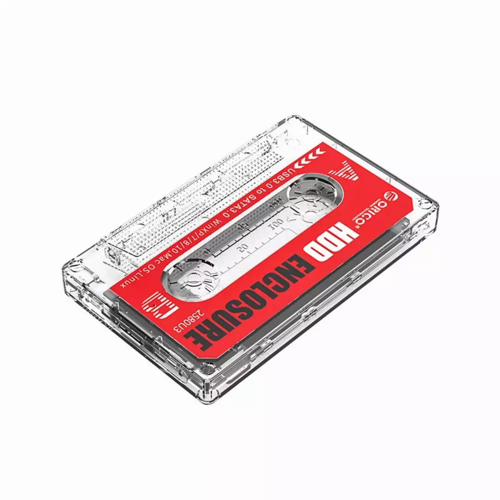Външна кутия Orico 2580U3-CR Storage Case 2.5" USB 3.0 Retro Look