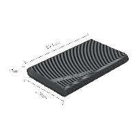 Външна кутия Orico 2521C3-BK Storage Case 2.5" USB Type-C Black 