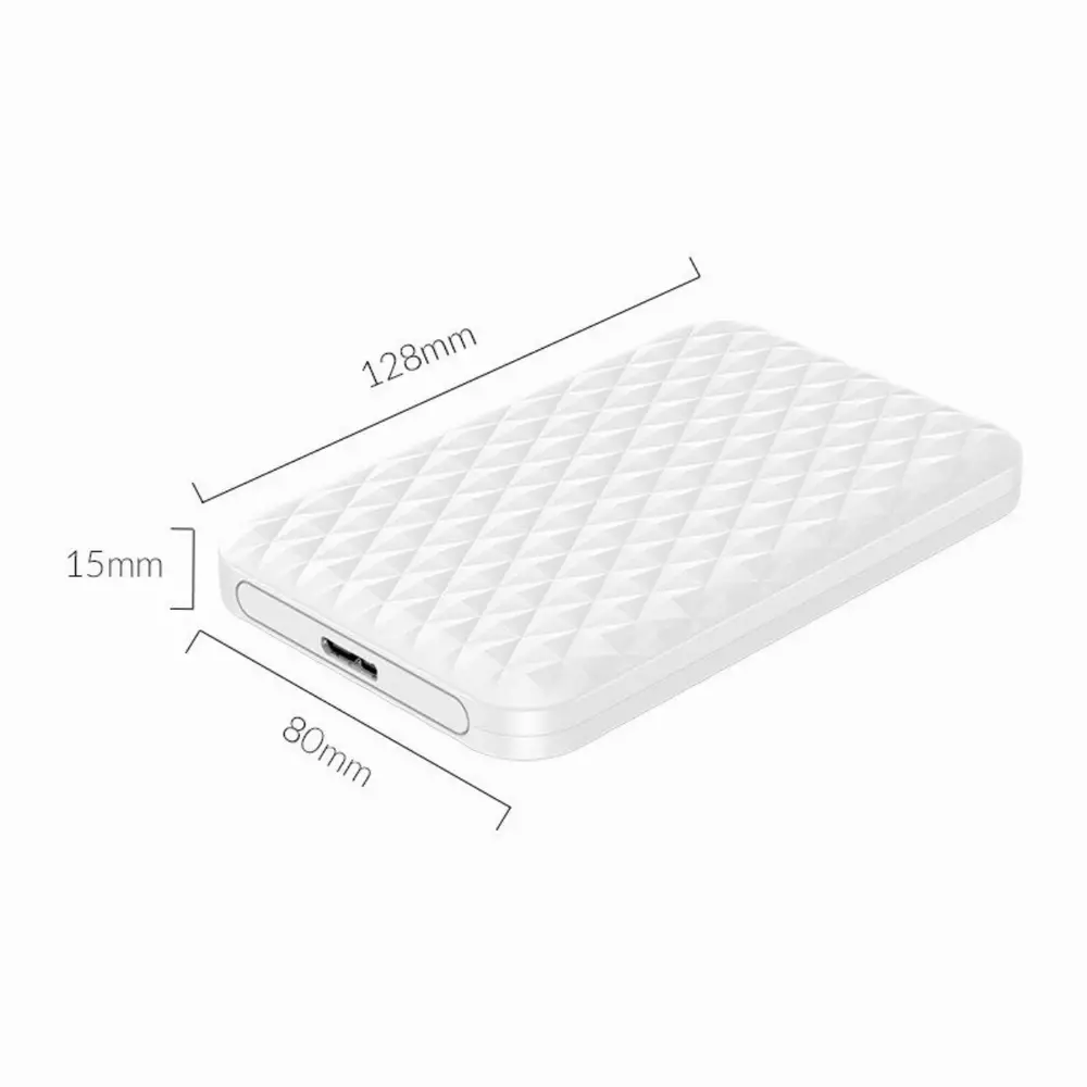 Външна кутия Orico 2520U3-WH Storage Case 2.5" USB 3.0 White