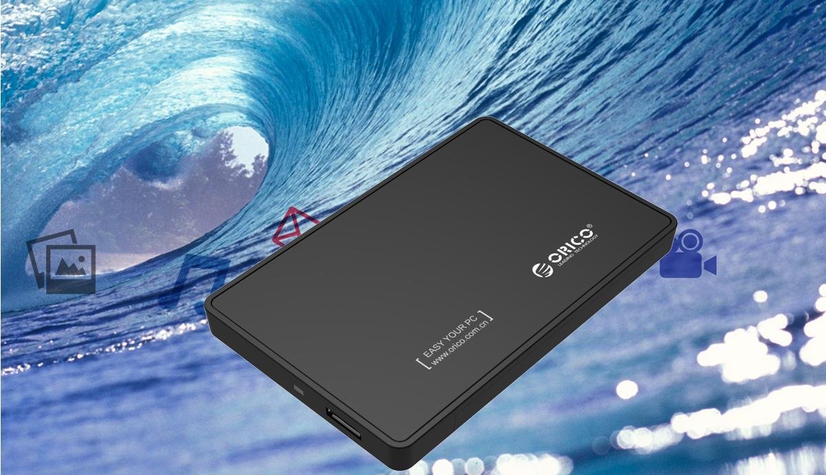 Външна кутия Orico 2588US3-V1-SV Storage Case 2.5" USB 3.0 Silver