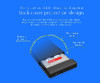 Външна кутия Orico 2588US3-V1-RD Storage Case 2.5" USB 3.0 Red 