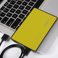 Външна кутия Orico 2588US3-OR Storage Case 2.5" USB 3.0 Yellow 