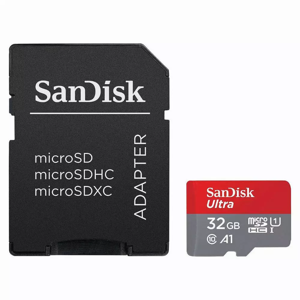Карта памет SanDisk Ultra microSDXC 32GB UHS-I - SDSQUA4-032G-GN6IA