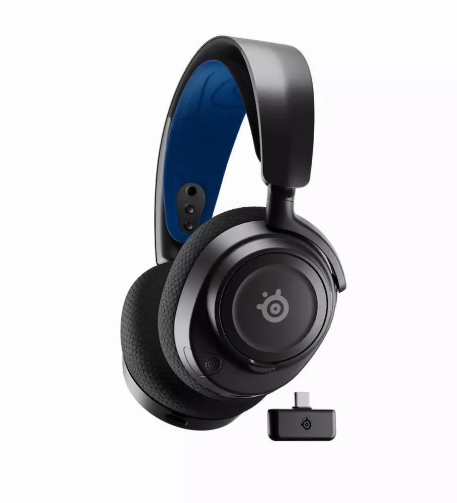 Геймърски слушалки SteelSeries Arctis Nova 7P Wireless Black