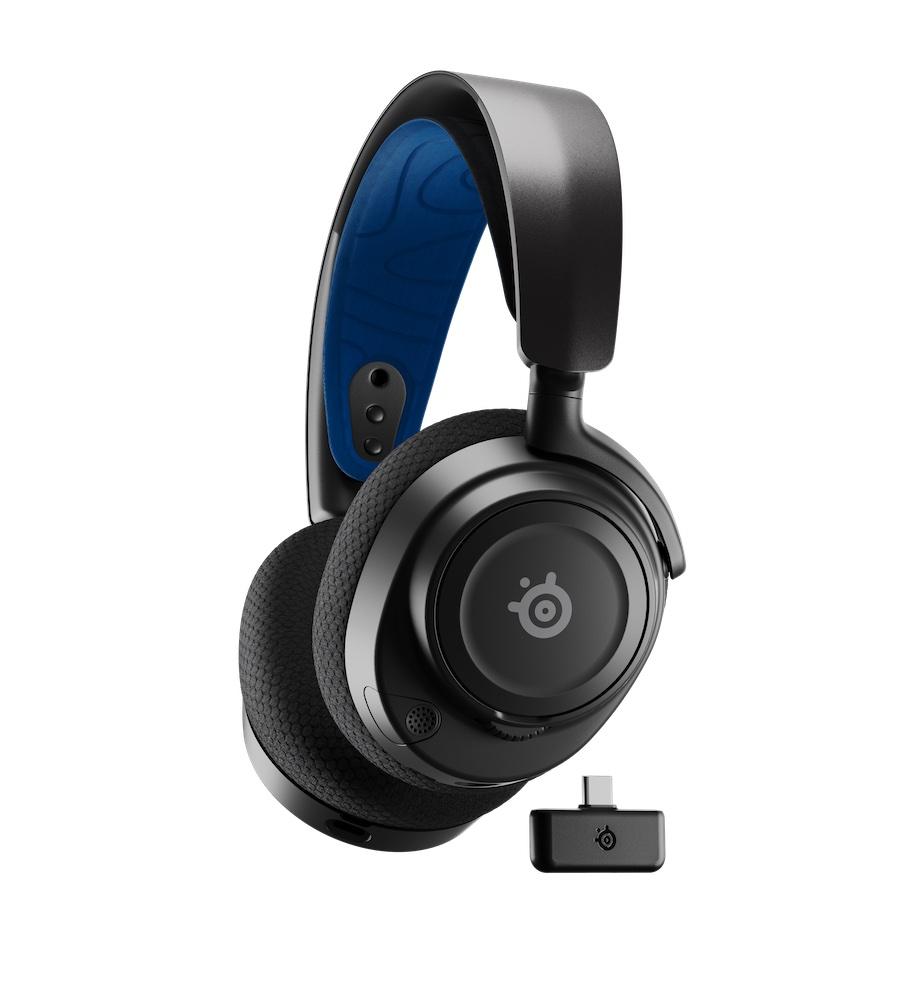 Геймърски слушалки SteelSeries Arctis Nova 7P Wireless Black