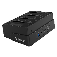 Докинг станция Orico 6648US3-C Storage HDD/SSD Dock/Duplicator 4 x 2.5" and 3.5" USB 3.0 Black