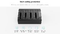 Докинг станция Orico 6648US3-C Storage HDD/SSD Dock/Duplicator 4 x 2.5" and 3.5" USB 3.0 Black