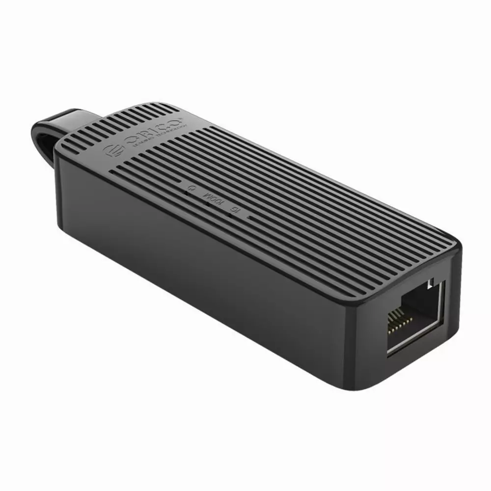 Адаптер Orico UTK-U2 USB to LAN 100Mbps Black 