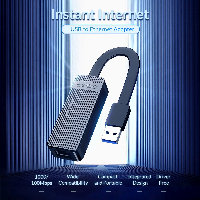 Адаптер Orico UTK-U2 USB to LAN 100Mbps Black 