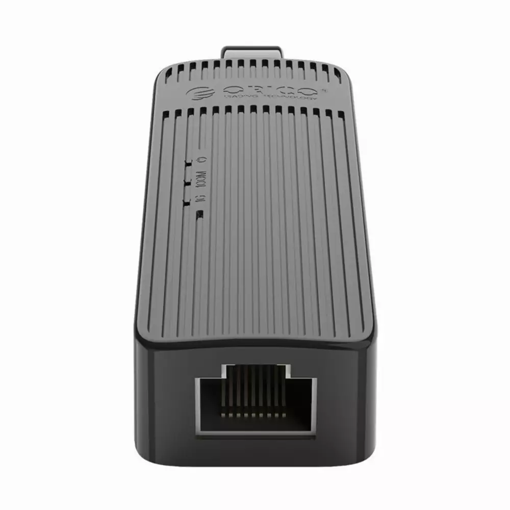 Адаптер Orico UTK-U2 USB to LAN 100Mbps Black 