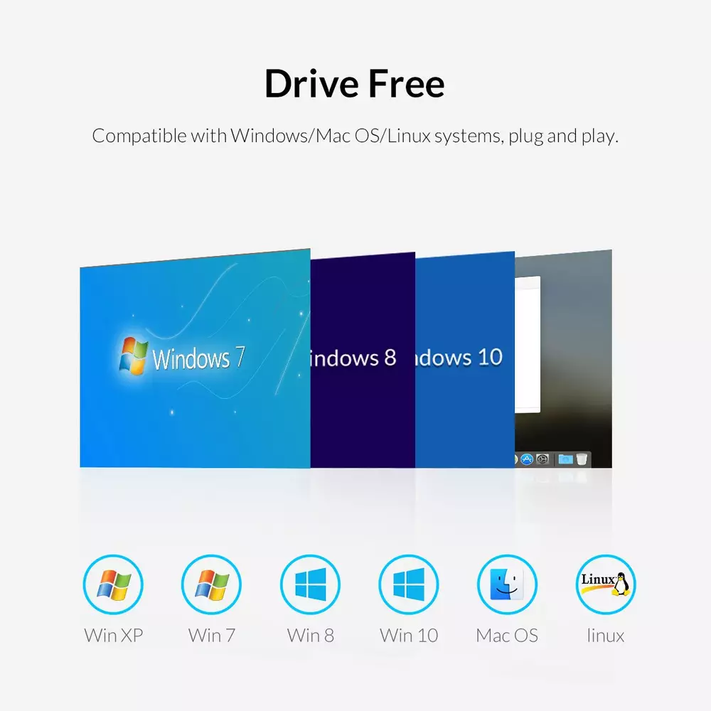 Адаптер Orico UTK-U2 USB to LAN 100Mbps Black 