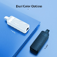 Адаптер Orico UTK-U2 USB to LAN 100Mbps Black 