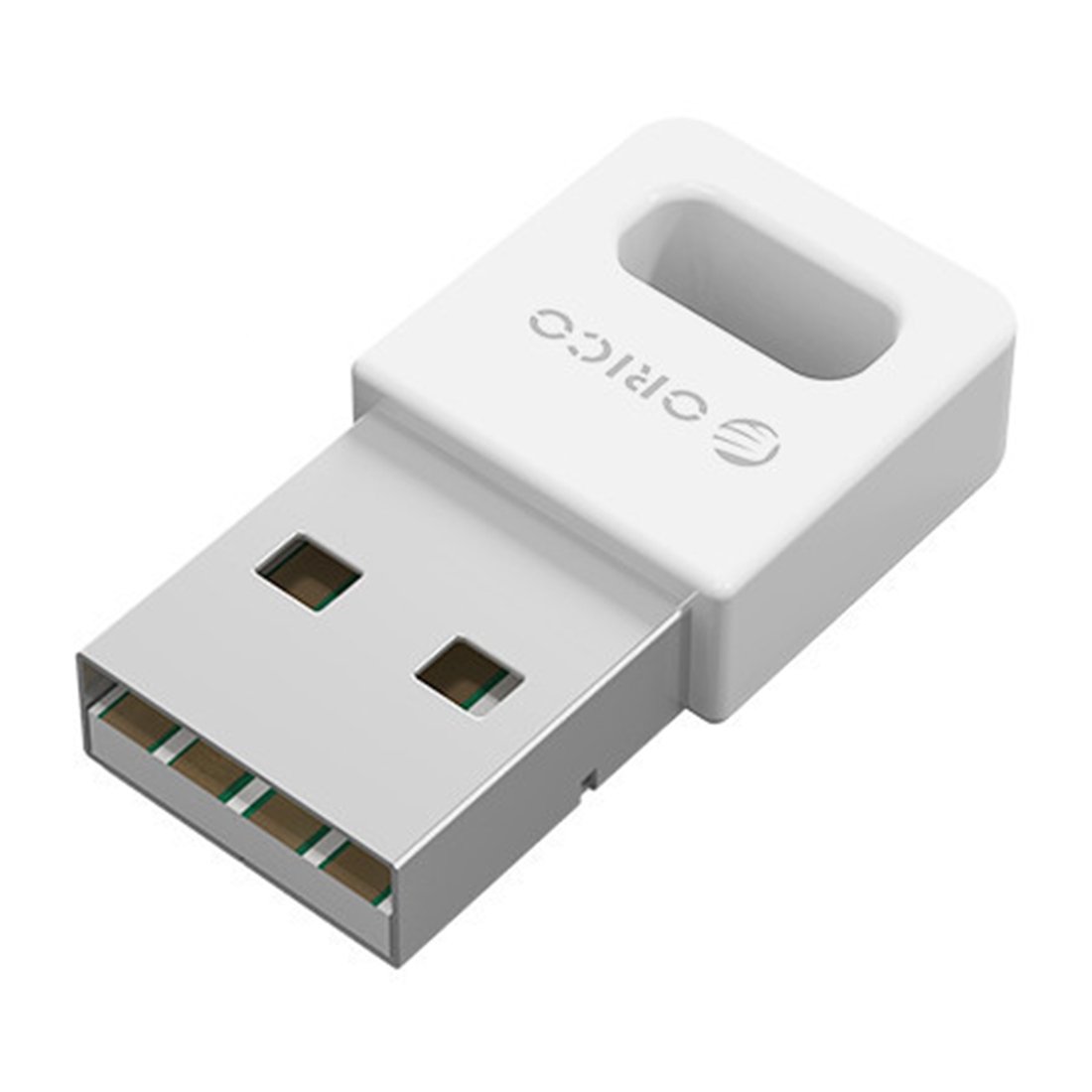 Блутут адаптер Orico BTA-409-WH Bluetooth 4.0 USB Adapter White  