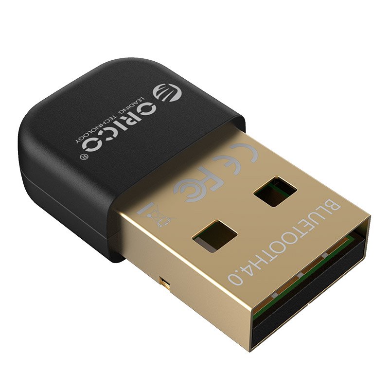 Блутут адаптер Orico BTA-403-BK Bluetooth 4.0 USB Adapter Blue 