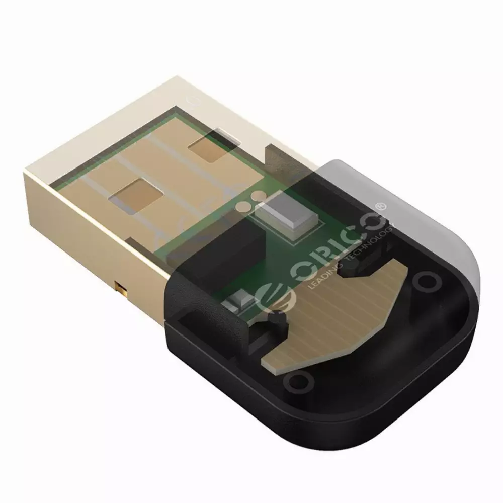 Блутут адаптер Orico BTA-403-BK Bluetooth 4.0 USB Adapter Blue 