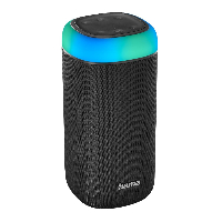 Блутут мобилна колонка HAMA Shine 2.0, 30W, LED, Защита от вода, Черен